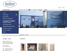 Tablet Screenshot of odimpro.com